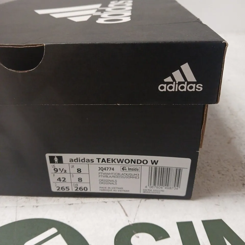 ADIDAS TAEKWONDO W – WHITE, UK 8 (US 9.5) – BOXED