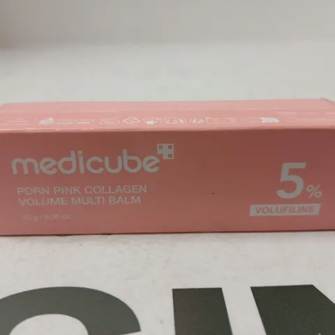 SEALED MEDICUBE PDRN PINK COLLAGEN VOLUME MULTI BALM 10G