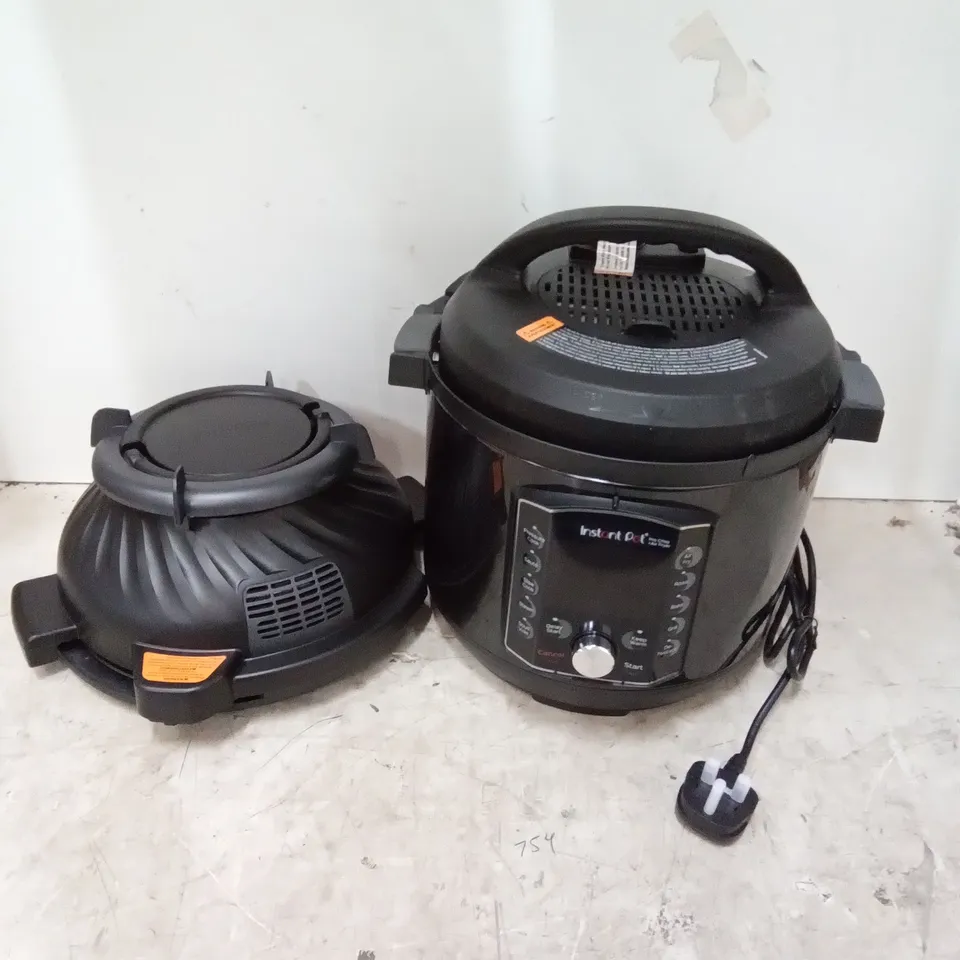 BOXED INSTANT POT PRO CRISP + AIR FRYER 