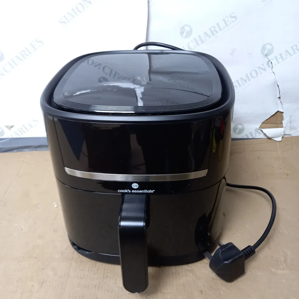 OUTLET COOK'S ESSENTIALS 4L DIGITAL AIR FRYER IN BLACK