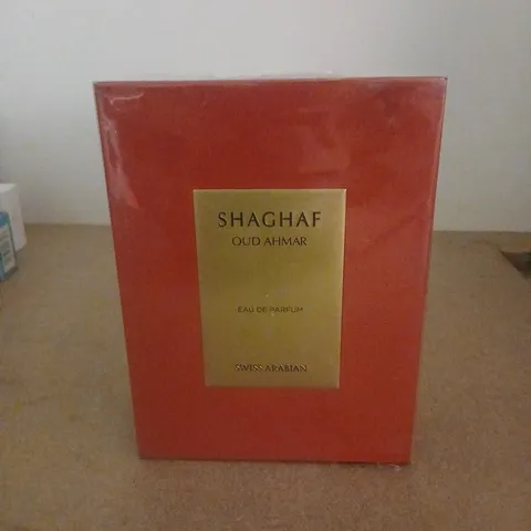 BOXED AND SEALED SHAGHAF OUD AHMAR SWISS ARABIAN EAU DE PARFUM 75ML
