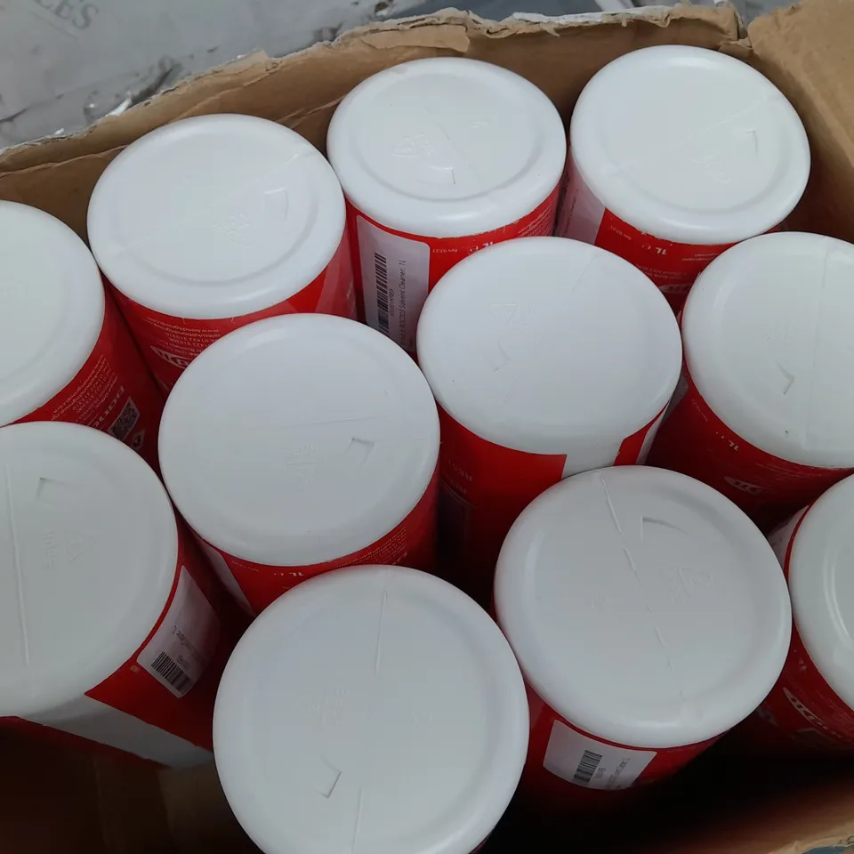 APPROXIMATELY 12 PVCu SOLCENT CLEANER 1-LITRE 