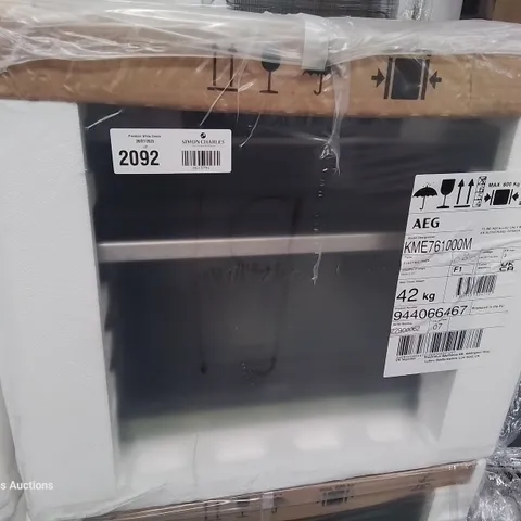 AEG COMBIQUICK INTEGRATED COMPACT OVEN / MICROWAVE COMBI Model KME761000M