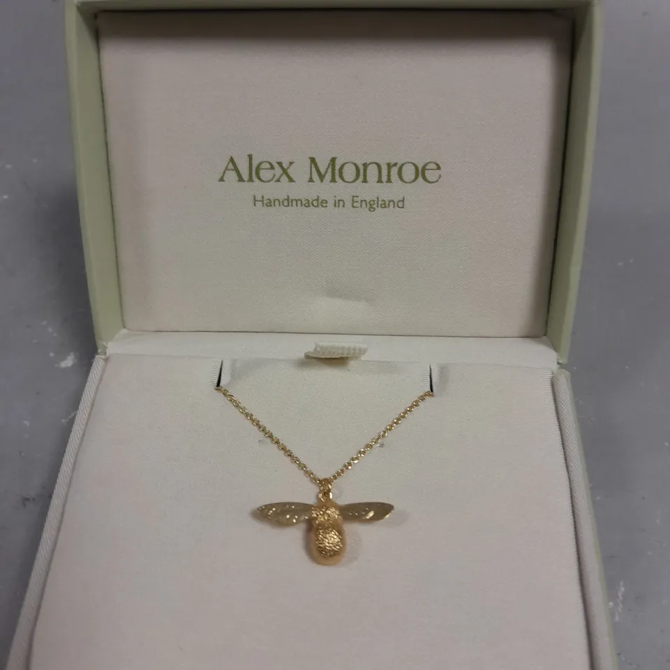 ALEX MONROE BEE THEMED NECKLACE