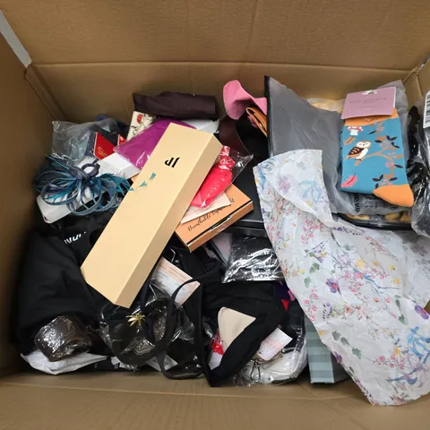 APPROXIMATELY 25 ASSORTED CLOTHING AND FASHION PRODUCTS IN VARIOUS STYLES AND SIZES - COLLECTION ONLY