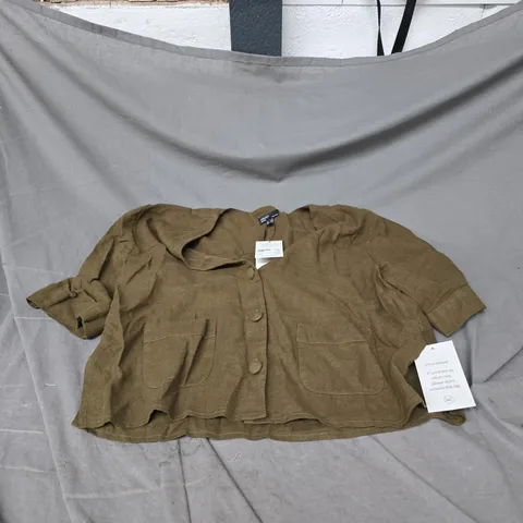 NOBODY'S CHILD BOBBIE SHIRT IN GREEN SIZE 8