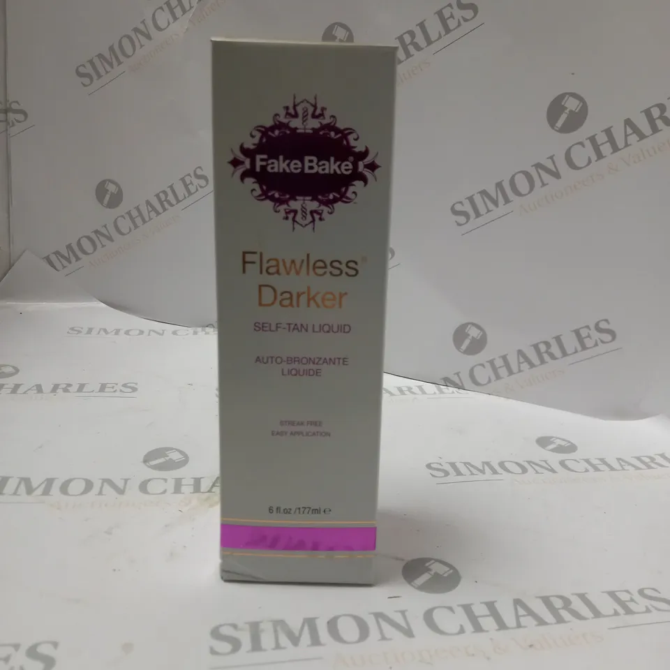 LOT OF EIGHT FAKEBAKE FLAWLESS DARKER SELF-TAN LIQUID 177ML