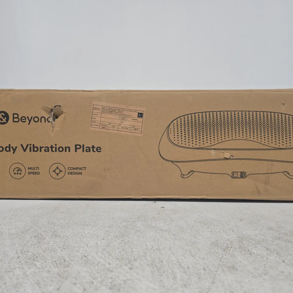 BLISS & BEYOND FULL BODY VIBRATION PLATE – BOXED