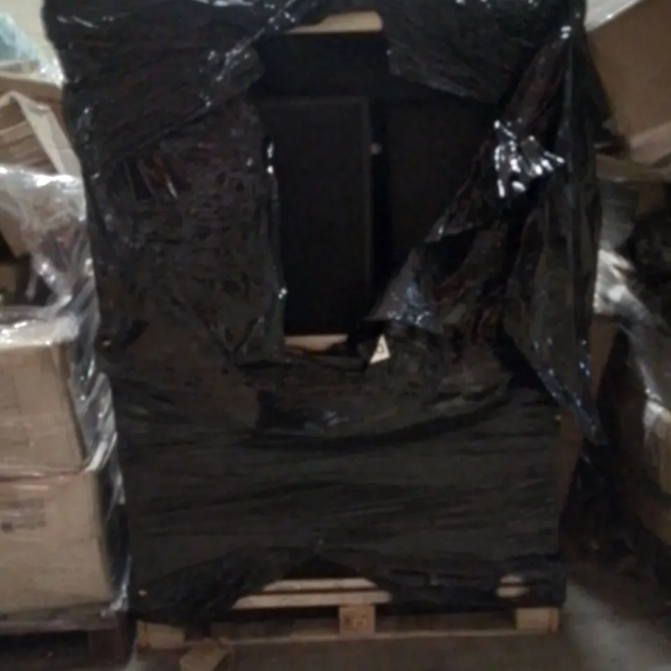 PALLET OF ASSORTED HOUSEHOLD GOODS AND PRODUCTS TO INCLUDE;TRAINERS,ELECTRIC COFFEE GRINDER,NEON LAMP