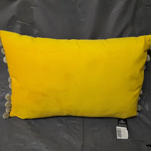 PAOLETTI FIESTA POLYESTER CUSHION 35x50cm IN YELLOW