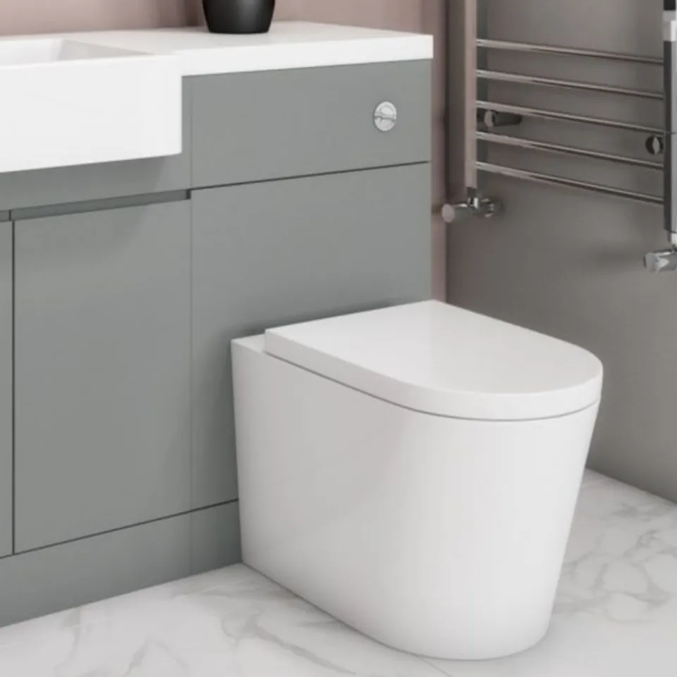 BOXED BALI 50CM MATT GREY WC UNIT
