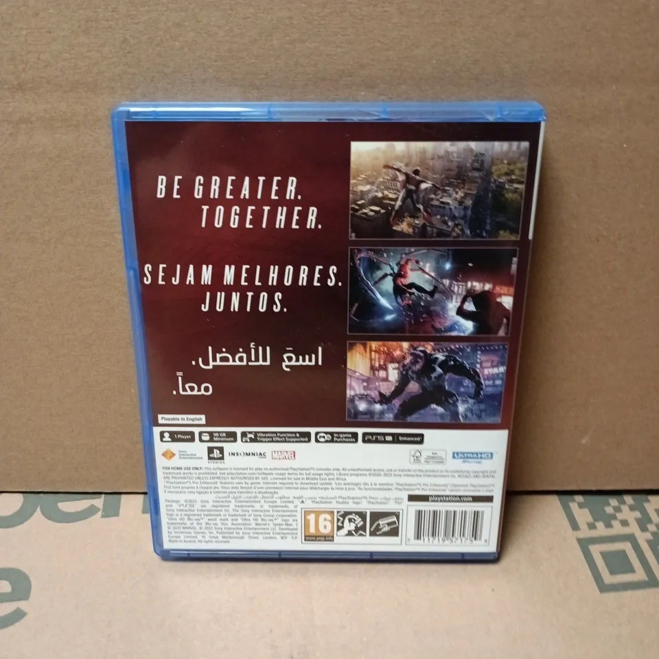 MARVEL SPIDERMAN 2 (PS5)