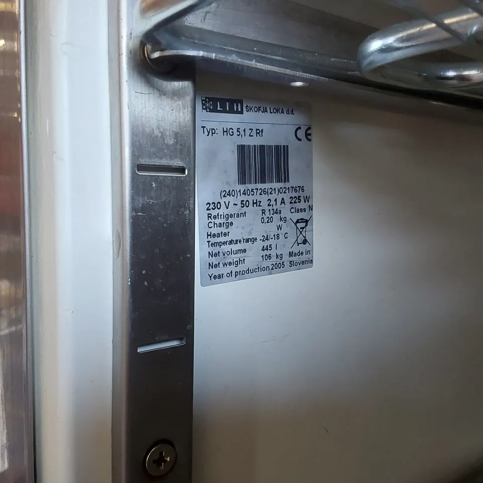 COMMERCIAL LTH STAINLESS STEEL FREEZER