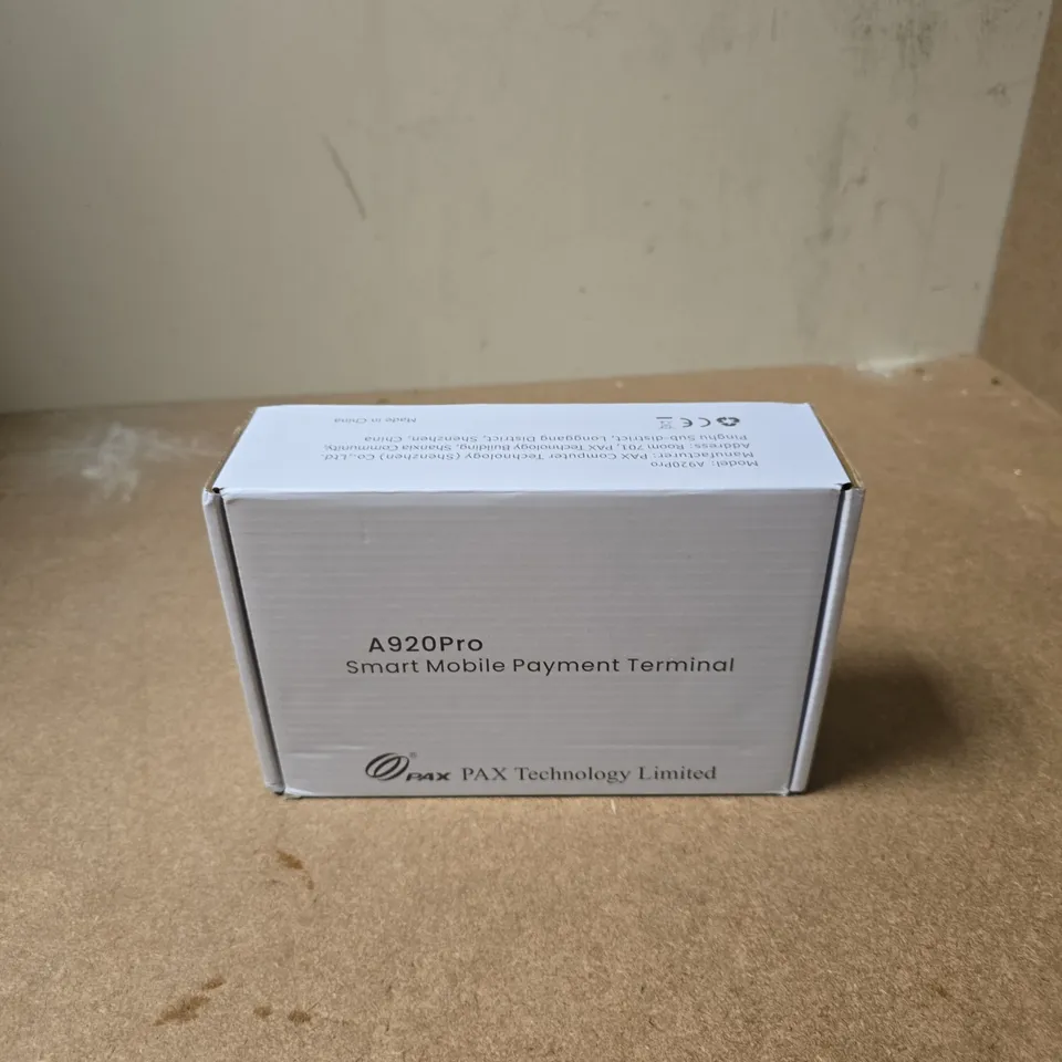 PAX A920PRO SMART MOBILE PAYMENT TERMINAL - BOXED