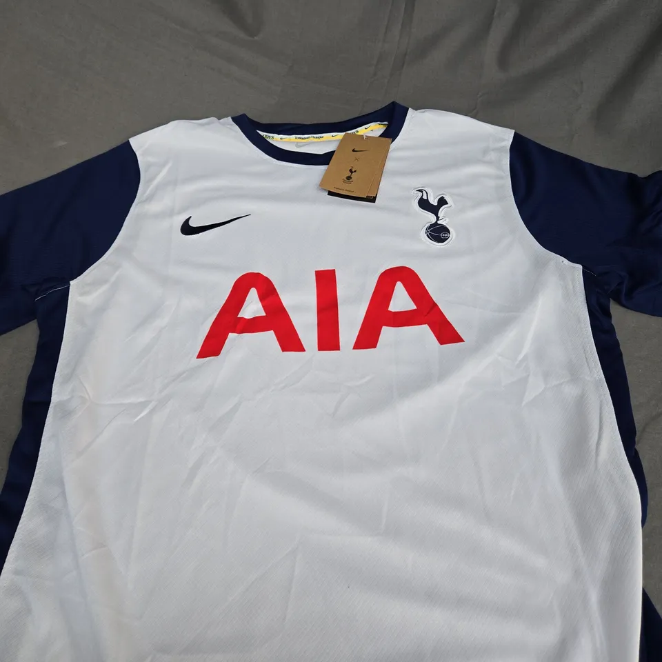 TOTTENHAM HOTSPURS HOME JERSEY SIZE L 