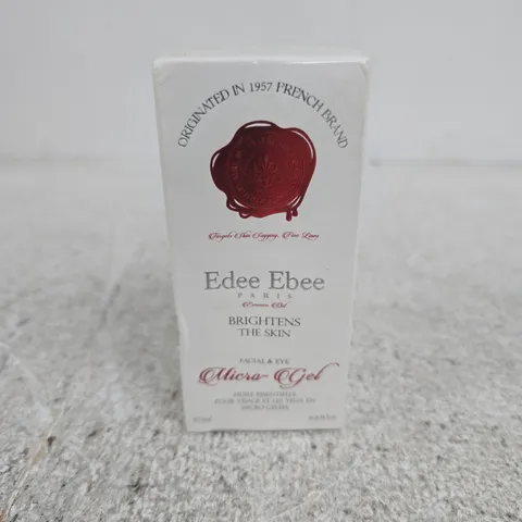 EDEE EBEE PARIS ULTRA GEL FACIAL & EYE ESSENCE OIL – BOXED AND SEALED