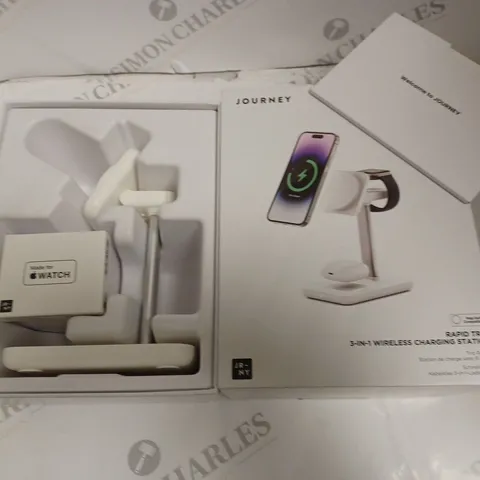 BOXED JOURNEY RAPID TRIO 3IN1 WIRELESS CHARGING STATION