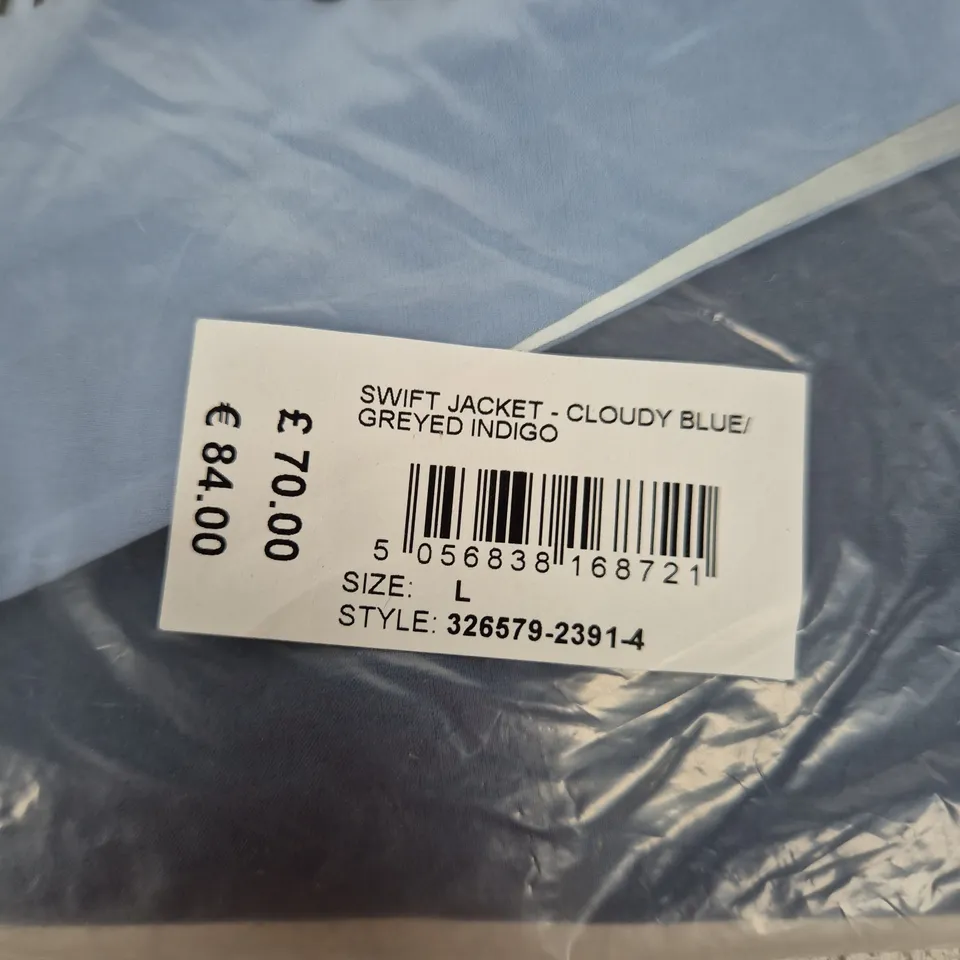 MONTIREX SWIFT JACKET – CLOUDY BLUE/GREY INDIGO, SIZE L