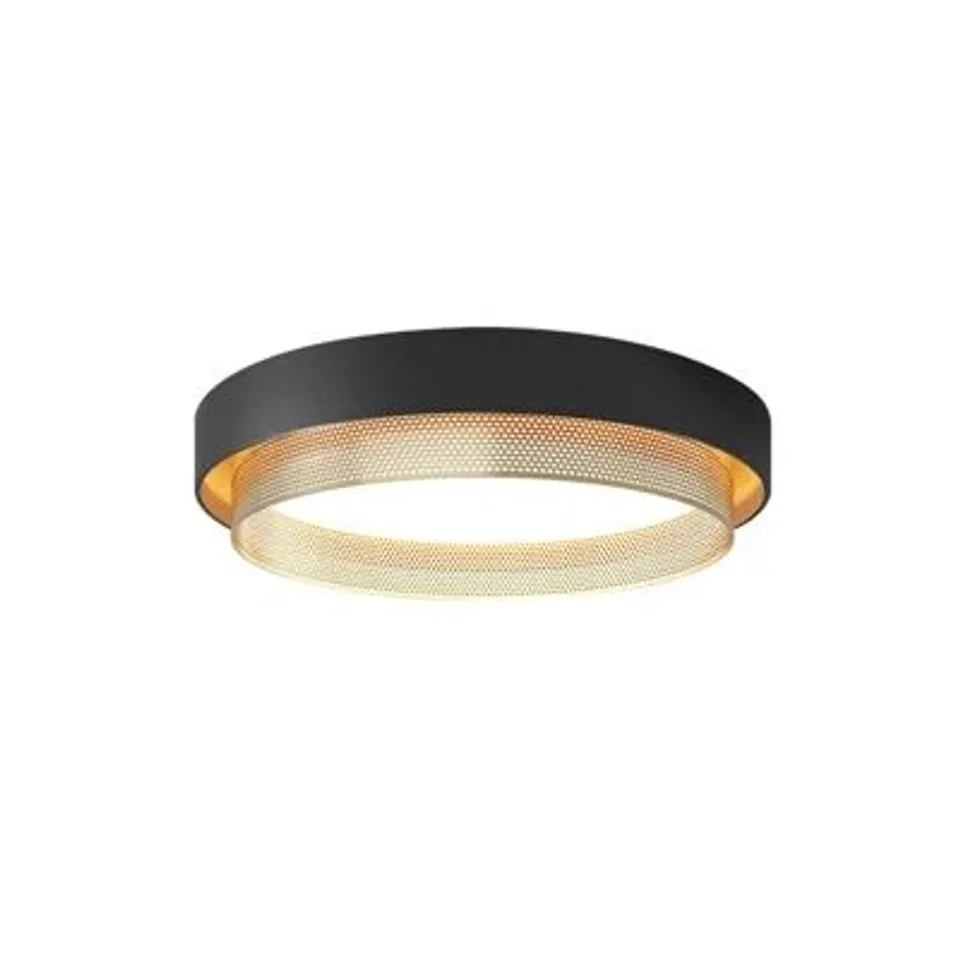 BOXED NORDIC MINIMALIST ROUND LED HOLLOW FLUSH MOUNT CEILING LIGHT