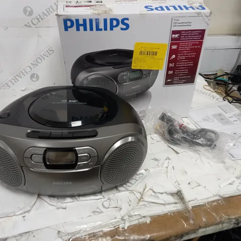BOXED PHILIPS CD SOUND MACHINE