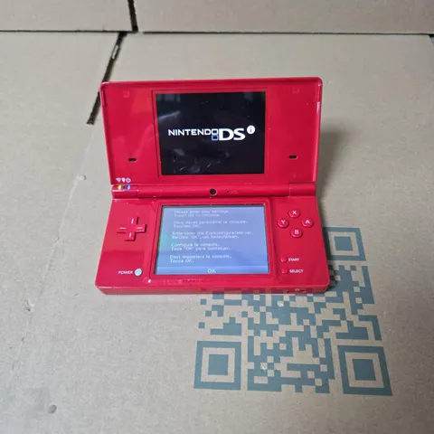 NINTENDO DS RED UNBOXED