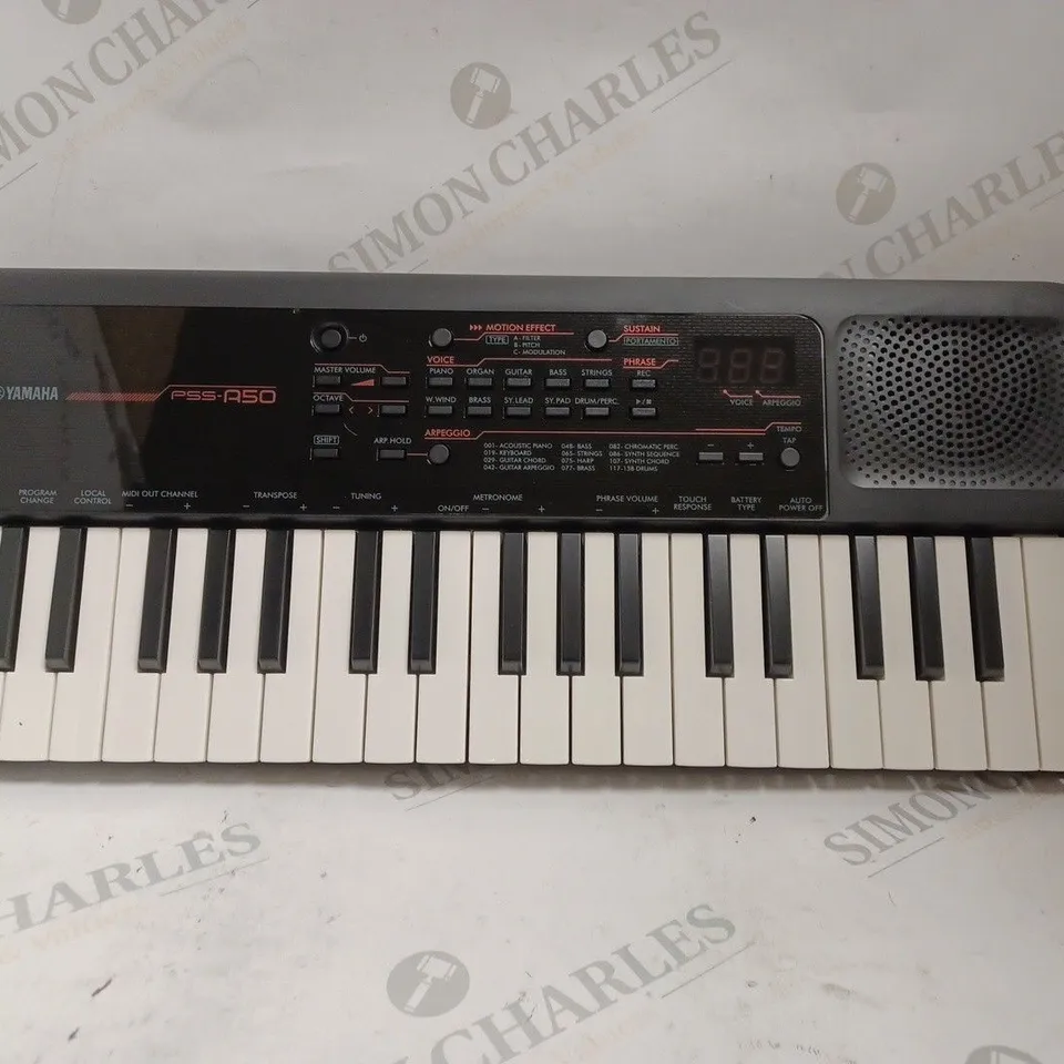 BOXED YAMAHA PORTABLE KEYBOARD - PSS-A50. 