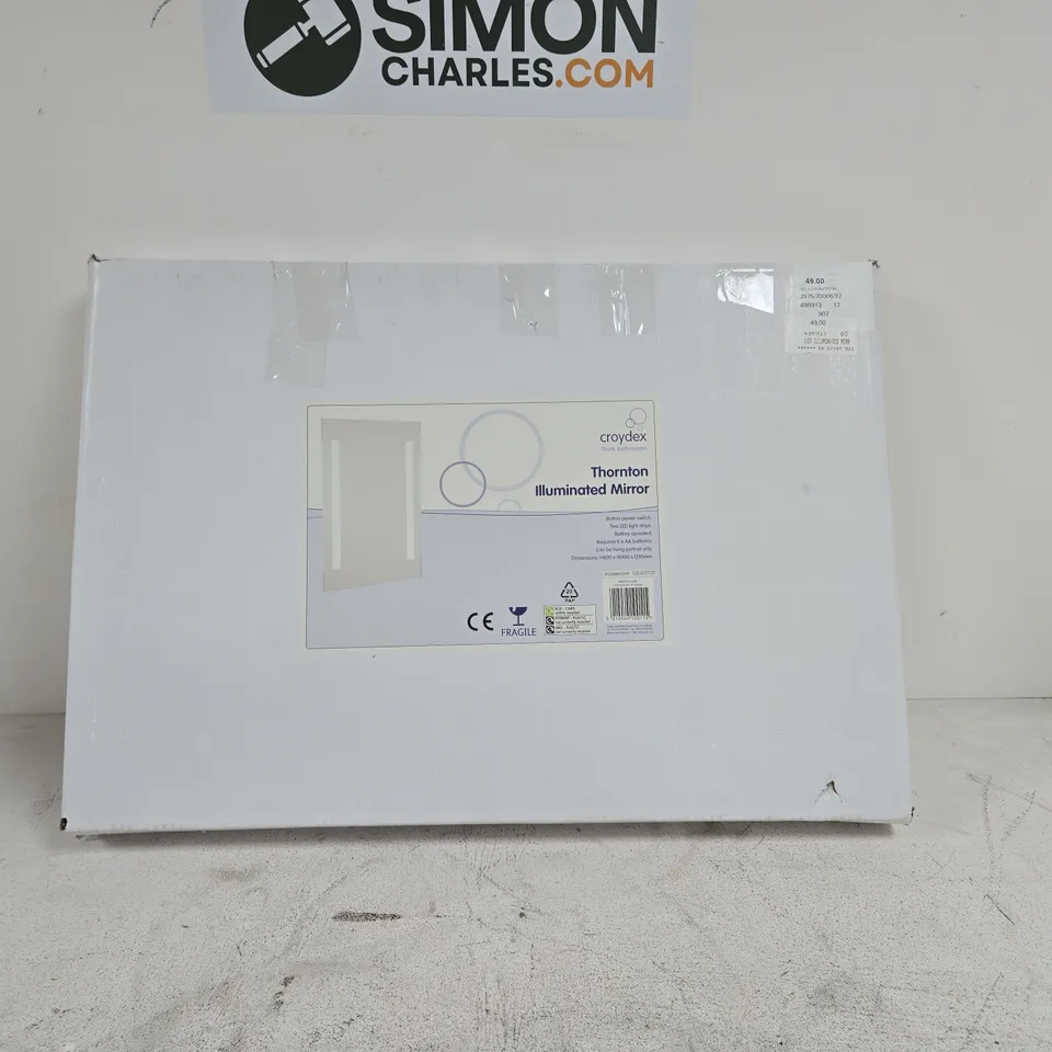CROYDEX THORNTON ILLUMINATOR MIRROR BOXED