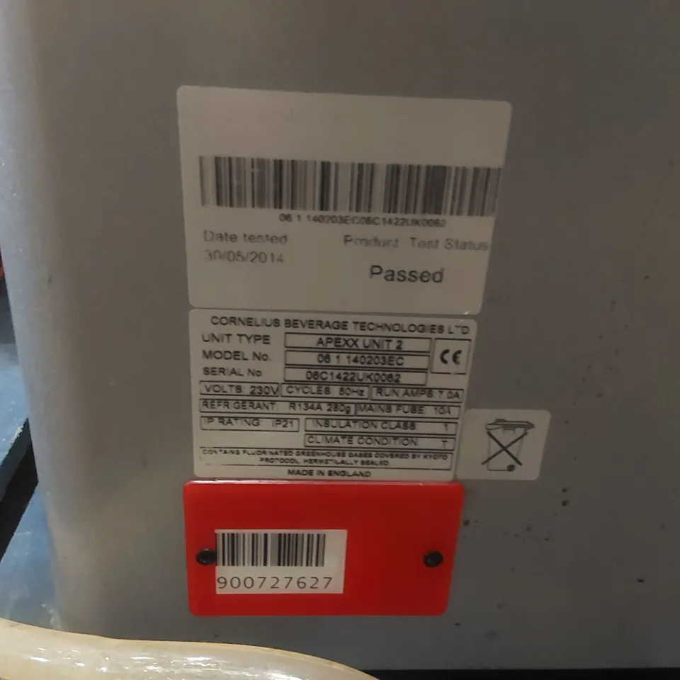 APEXX 2 COCA-COLA CHILLER DISPENSER