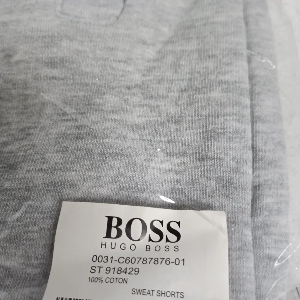 HUGO BOSS SWEAT SHORTS – GREY, UK XL