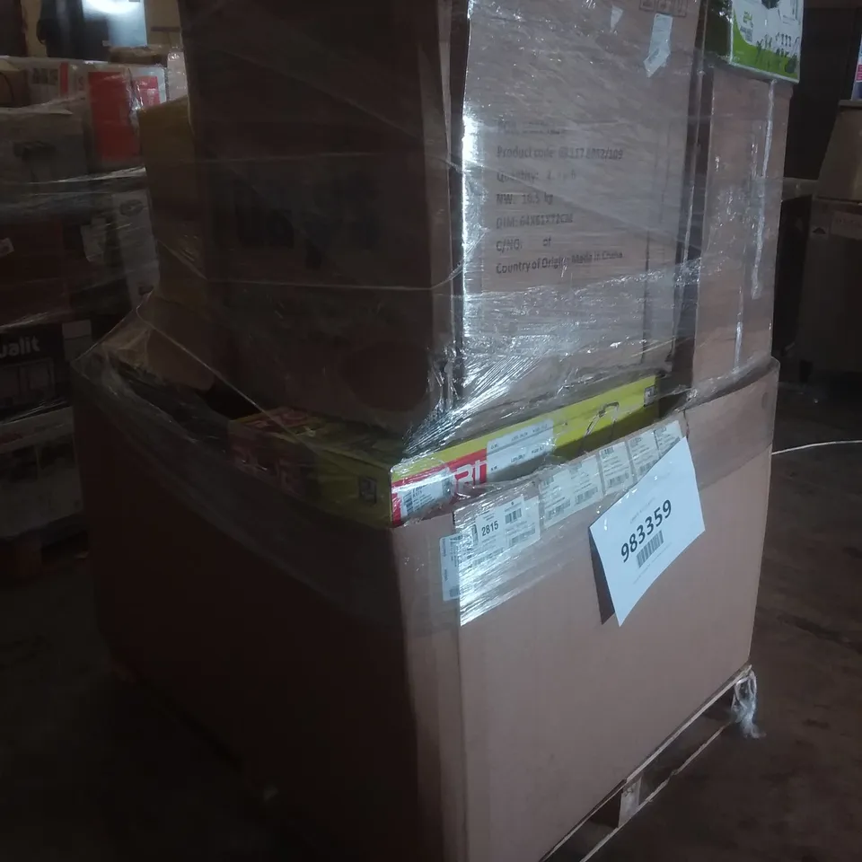 PALLET OF APPROXIMATELY 10 ASSORTED ITEMS INCLUDING: