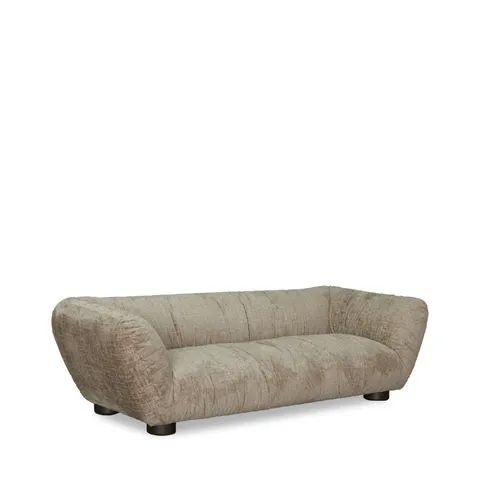 BRAND NEW BOXED ROCHE OBLIA 4 SEATER FABRIC OMBRA FABRIC SOFA - BEIGE