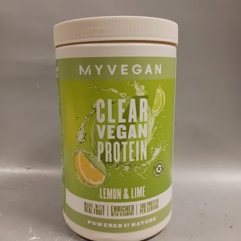 SEALED MYVEGAN CLEAR VEGAN PROTEIN - LEMON & LIME - 640G