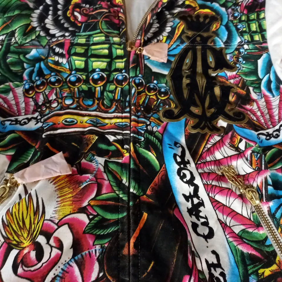 CHRISTIAN AUDIGIER ZIP THROUGH JACKET - L