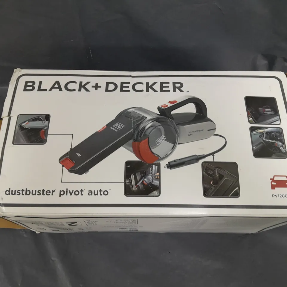 PV1200AV DUSTBUSTER PIVOT CAR VACUUM 12V RRP £51.99