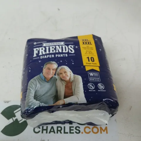 FRIENDS OVERNIGHT DIAPER PANTS XXL – PACK OF 10