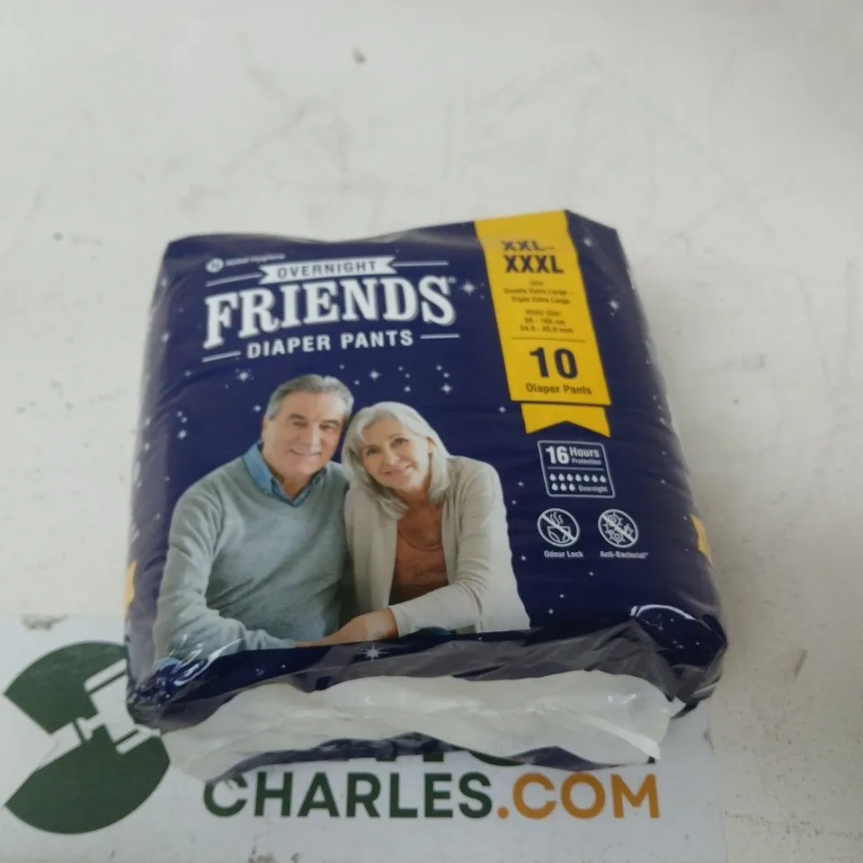 FRIENDS OVERNIGHT DIAPER PANTS XXL – PACK OF 10