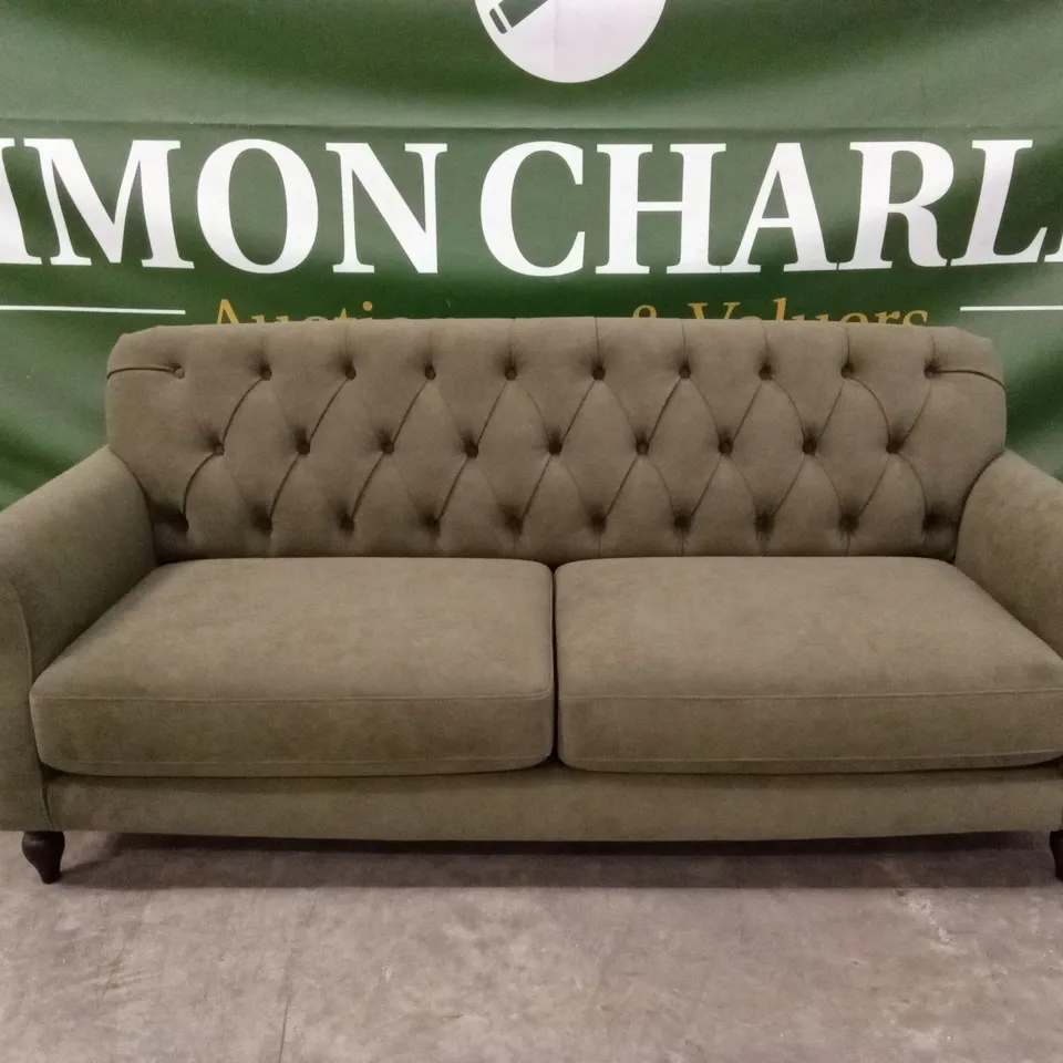 DUSK HEBDEN 3 SEATER SOFA - OLIVE