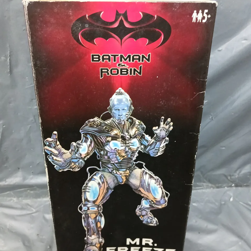 BOXED KENNER BATMAN & ROBIN COLLECTION SERIES MR FREEZE FIGURE