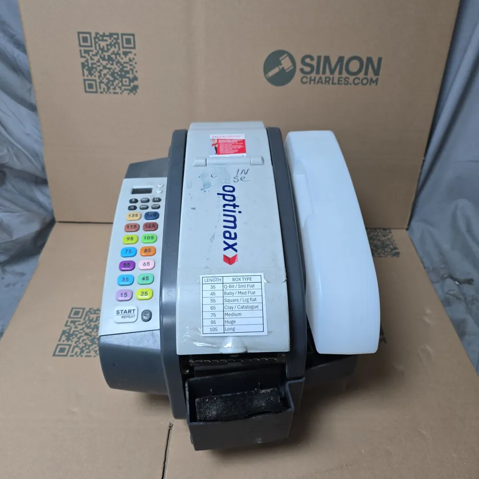 OPTIMAX  ELECTRONIC WATER ACTIVATED TAPE DISPENSER