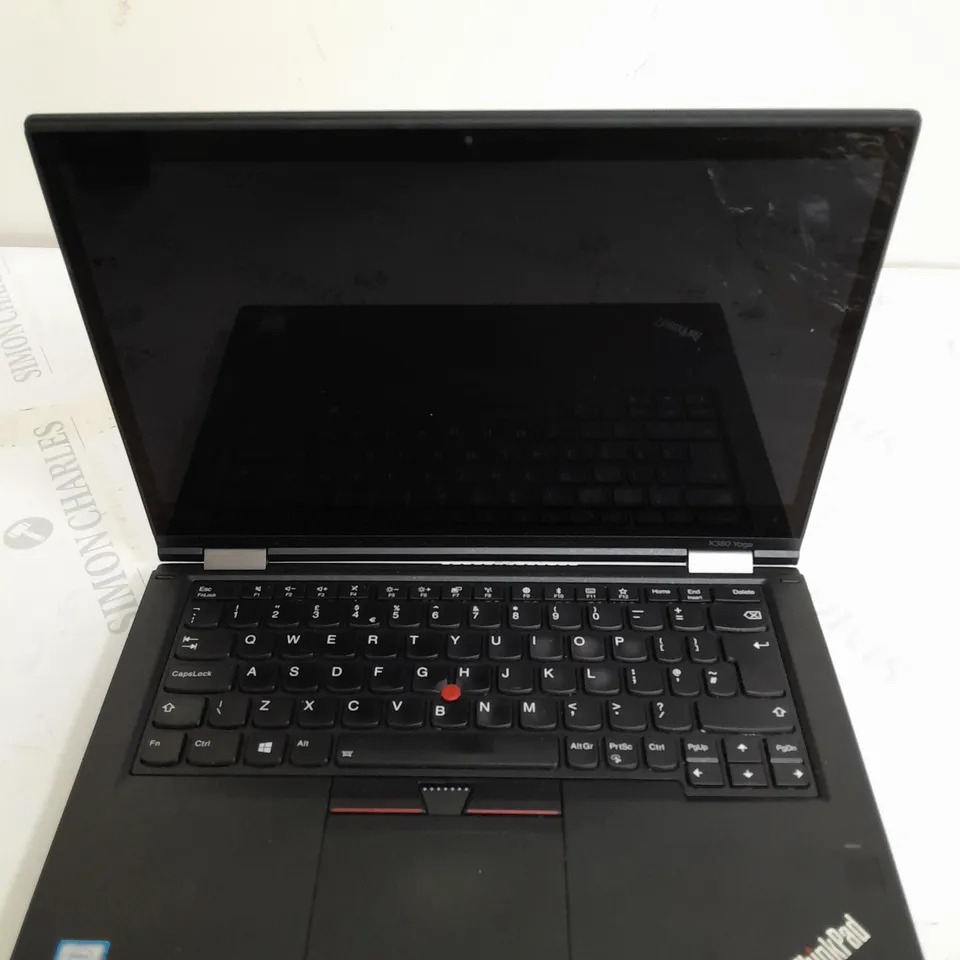 LENOVO THINKPAD X380 LAPTOP IN BLACK