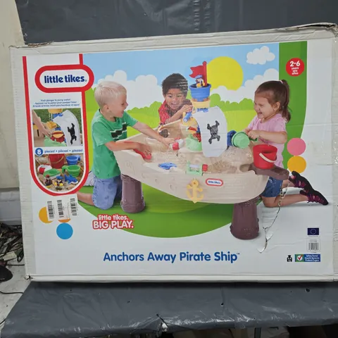 BOXED LITTLE TIKES ANCHORS AWAY SAND WATER TABLE - COLLECTION ONLY 