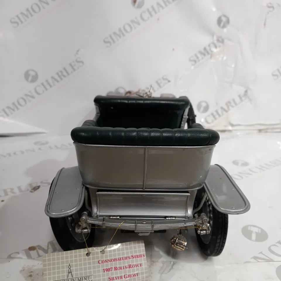 FRANKLIN MINT PRECISION MODELS 1907 ROLLS ROYCE SILVER GHOST PREMIERE EDITION 