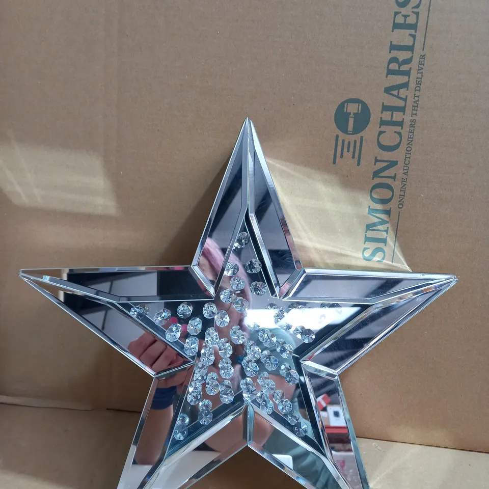 JM BY JULIEN MACDONALD ENCAPSULATED CRYSTAL STAR