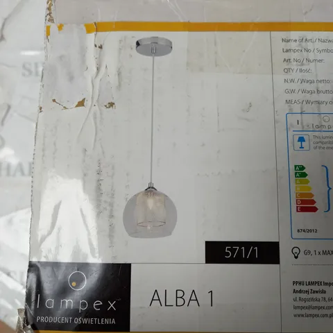 LAMPEX CHATMON 1 LIGHT MINI PENDANT