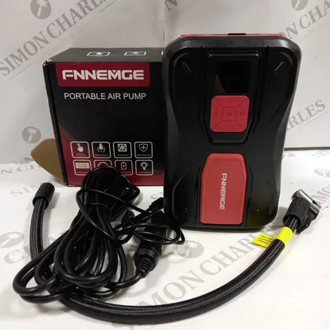 BOXED FNNEMGE PORTABLE AIR PUMP