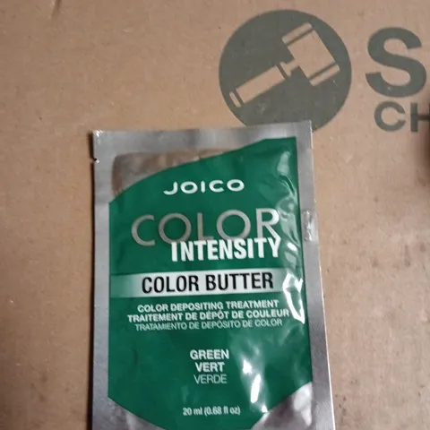 BOX OF APPROXIMATELY 35 ASSORTED JOICO PRODUCTS TO INCLUDE: COLOR BUTTER AND ROOT CONCEALER