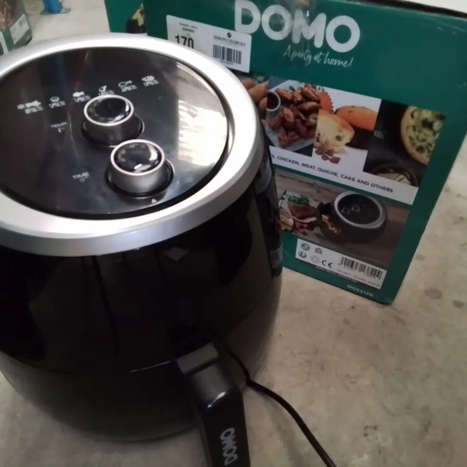 BOXED DOMO DELI FRYER MULTIFUNCTIONAL OVEN