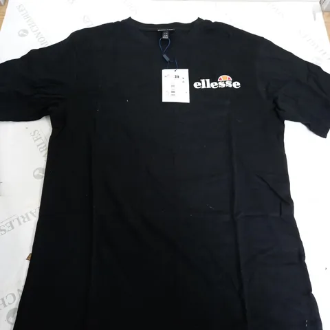 ELLESSE VOODOO TEE IN BLACK - UK MEDIUM