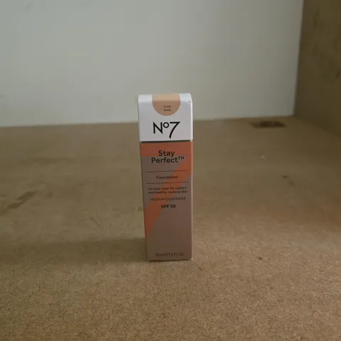NO7 STAY PERFECT FOUNDATION MEDIUM COVERAGE SPF30