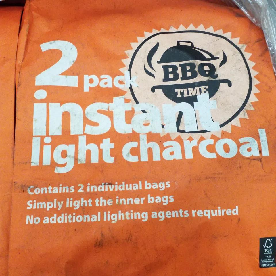 PALLET CONTAINING APPROXIMATELY 100 BAGS OF INSTANT LIGHT CHARCOAL 